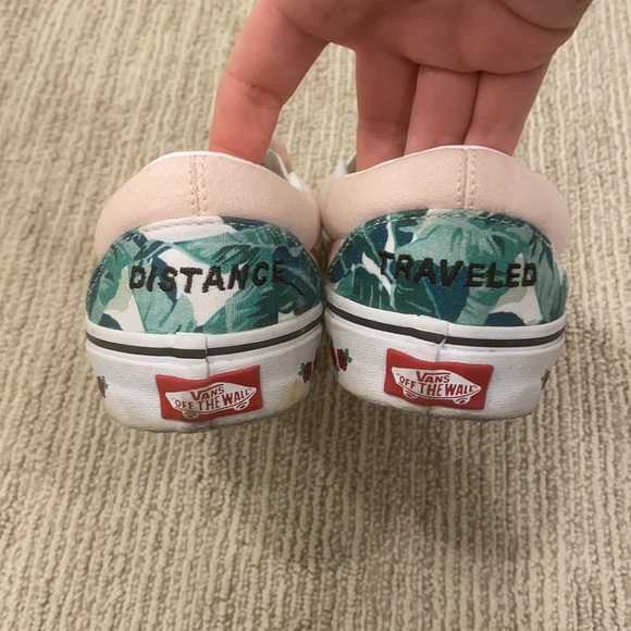 Custom Asher Palm Leaves Slip-ons - Picture 4 of 8